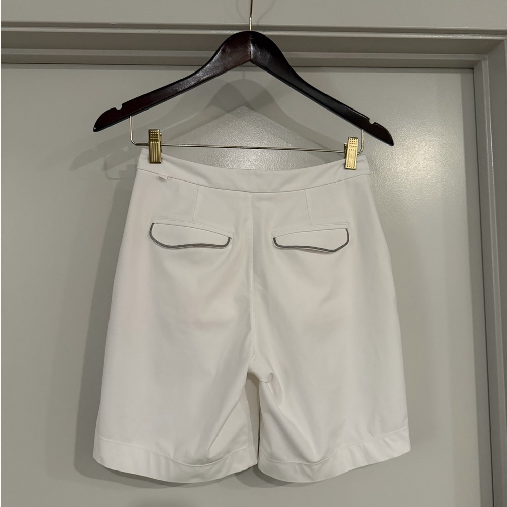 Lululemon White Women's Golf Shorts - Picture 2 of 4